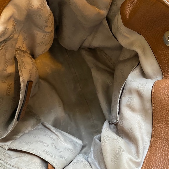 Gansevoort Large North South Tan Leather Tote - Picture 7 of 16